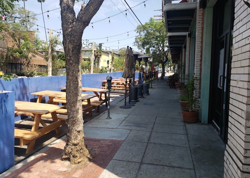 Street seating